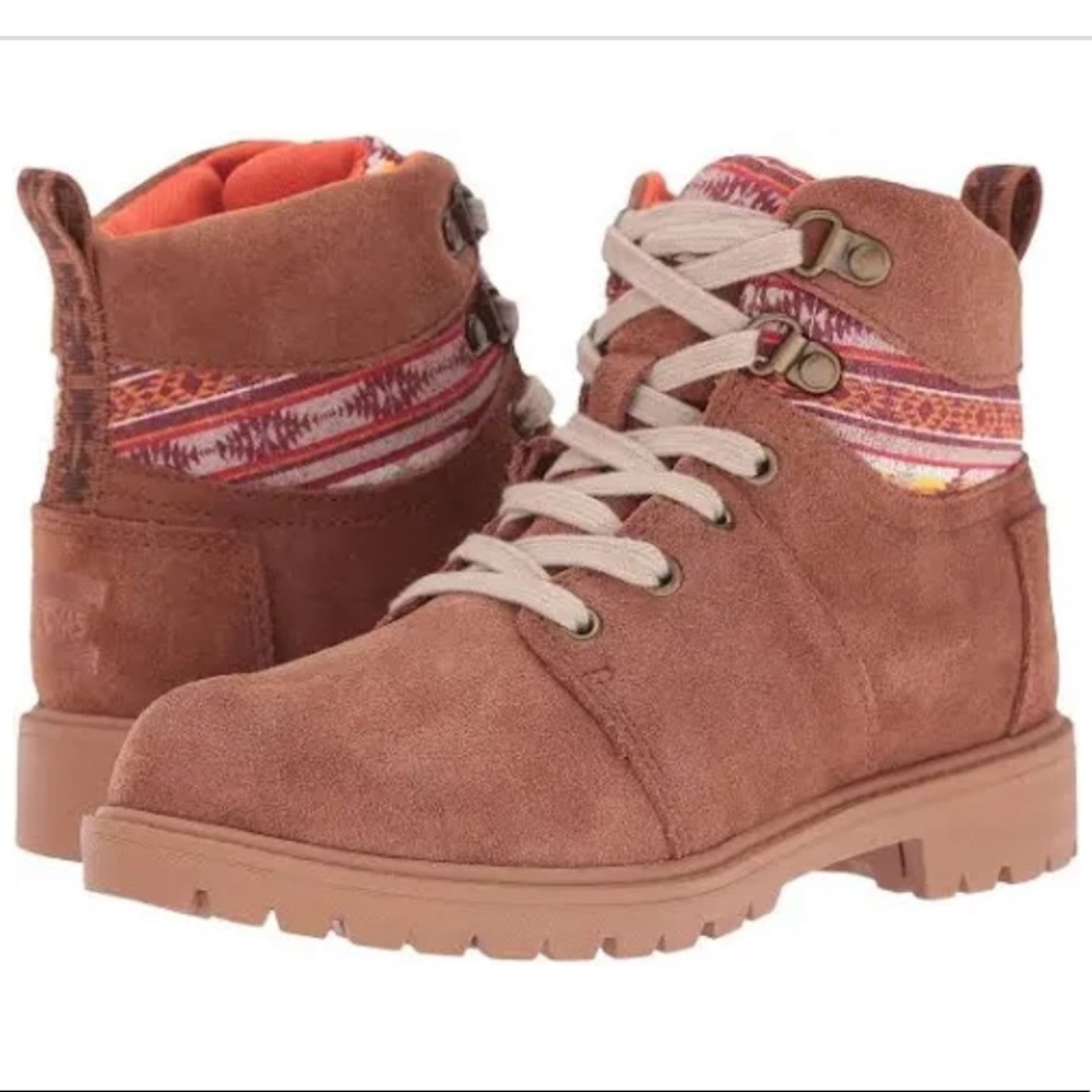 Summit Boot Rawhide Suede/Pendleton Stripe Girls Shoes, Little Kid/Big Kid